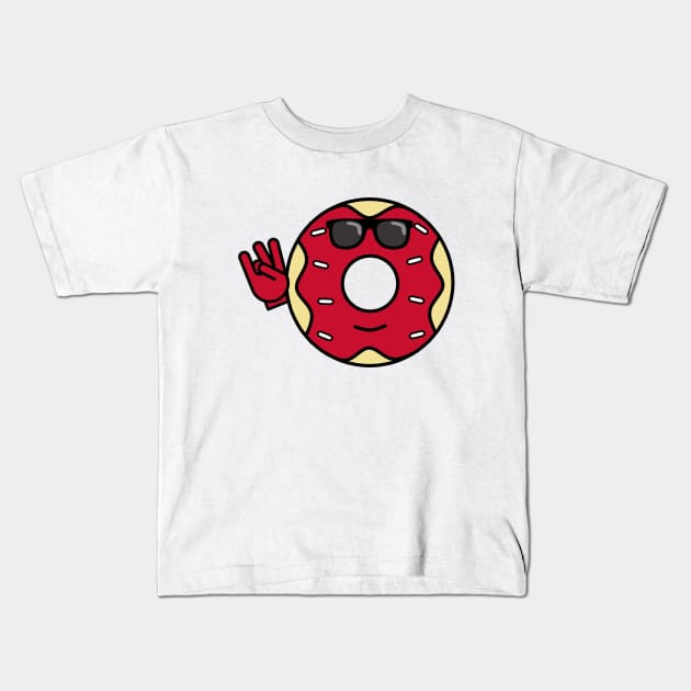 The Whose House Donut Kids T-Shirt by Bubba Creative